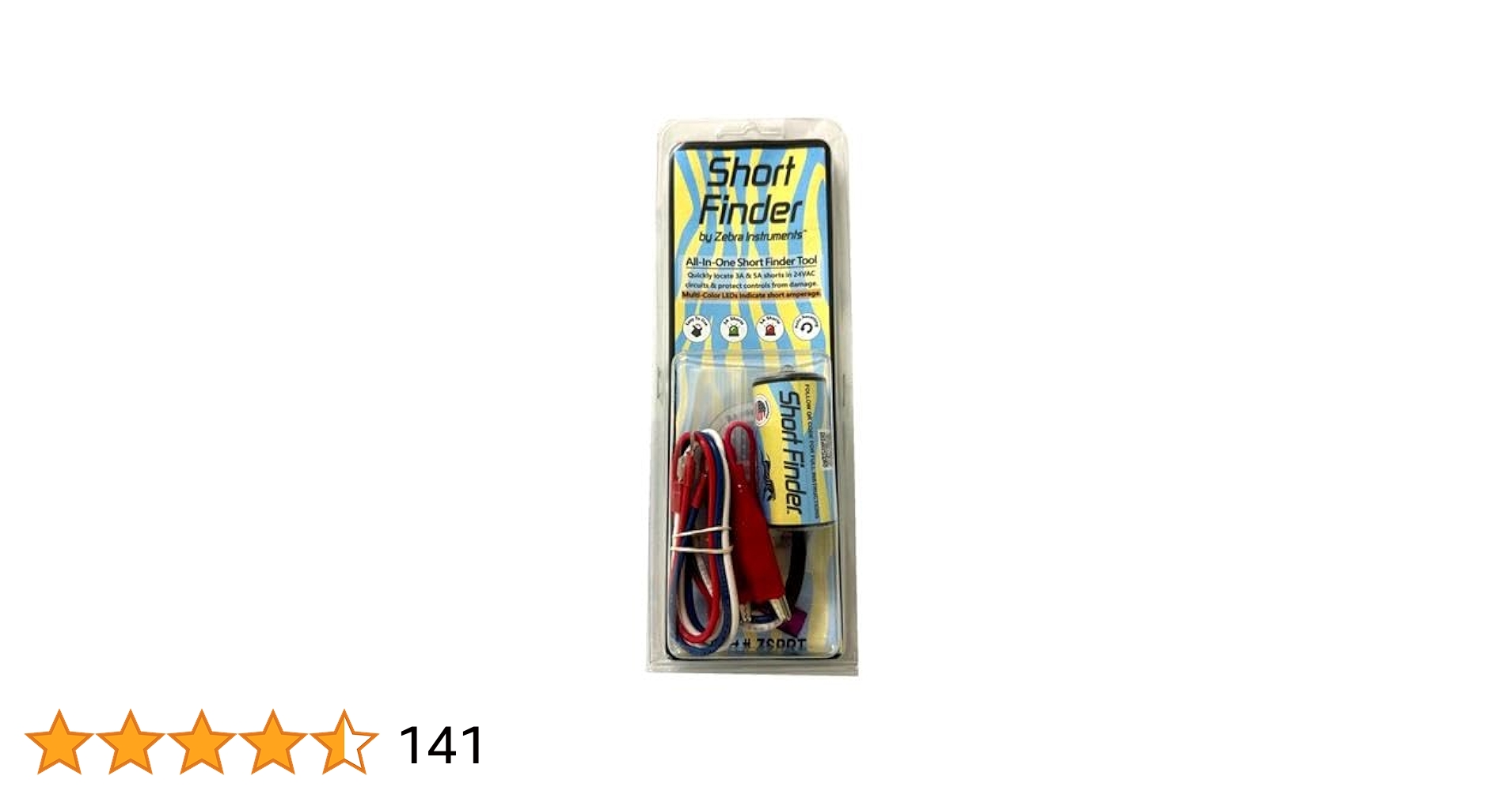 【604SERVICE】24ss NT SCAN MICRO SHORT ZEBRA Short Finder Tool # ZSPRT Used to Quickly Locate
